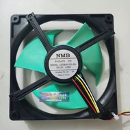 Original NMB 6A06A72S-F3 12539JH-12L-BU DC12V 0.35A Refrigerator Cooling Fan