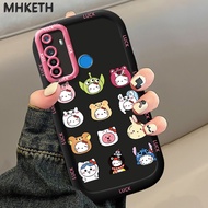 MHKETH Case For Realme 5 5i 5s 6i C3 C3i Shockproof Phone Cute Girl Design