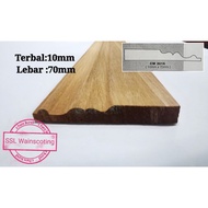 Wood Skirting , Baseboard  Kayu Nyatoh / PINTU SKIRTING(3016)