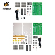 [KOZEEY] Tetris Pixel Game DIY Set DIY Pixel Game Machine for School College Kids