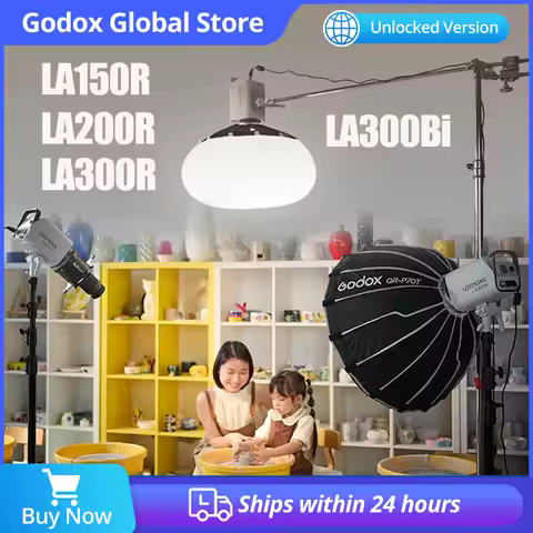 GODOX LITEMONS Full-color LED Light LA150R LA200R LA300R LA300Bi with App Control Photography Light 