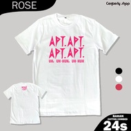 ROSE APT T-shirt Semi Oversize Unisex Tshirt