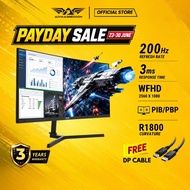Armaggeddon 30" WFHD 200Hz | PIP PBP | Fast VA Curve Gaming Monitor | 3ms (OD) PXP30-XD