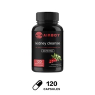 Airboy - Kidney Cleanse Detox & Repair | 22-in-1 Kidney Health Supplement | Extra Strength 50:1 Cran