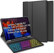 ที่ถอดออกได้ไร้สายแป้นพิมพ์บลูทูธสำหรับซัมซุงกาแล็กซีแท็บS7 11นิ้วT870/T875สี7สีสำหรับซัมซุงกาแล็กซี