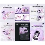 REEL BC HAUT TON PURPLE ROSE large ratio attractive colors