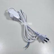 chainashop7 สายไฟ ปรับไฟ ยาว 1.8 เมตร ปลั๊ก ระดับ 300v 2x0.75mm*2 ccc 60227 IEC 52(RVV)