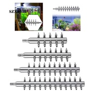 [Szxflie1] Aquarium Air Splitter Valve Metal Air Pump Hose Distributor O2 Tubing Connector  Regulato