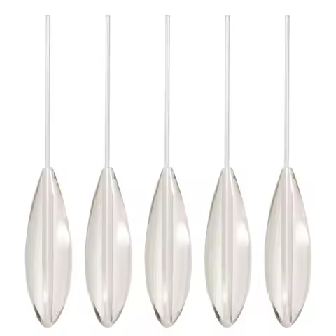 5pcs 5/10/15/20g Bombard Acrylic Fishing Float Sinking-down Upward Bombarda Fishing Float Fish Bobbe