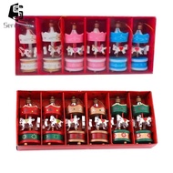 [Serenable] 6x Carousel Horse Hanging Pendant Christmas Decoration Indoor Photo Props Party Supplies