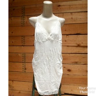 Lingerie White Active Basic Lace Nightgown for Adult Women Code 540