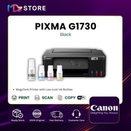 CANON PIXMA G1730 - MegaTank Printer with Low-cost Ink Bottles (GI-71/GI-71S Bundled/Pigment Ink/Bla