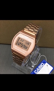 gold & casio black Watch casio   rose