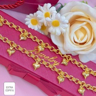 New Gelang Tangan Candy Double Juntai Love Female Daily i9