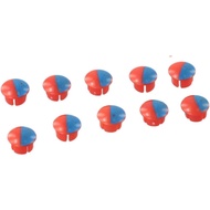 10Pcs Hot Cold Water Signs, Hot and Cold Faucet Identification Stickers Label Signs for 7mm Holes Fa