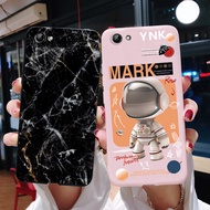 Vivo Y71 Y71i Y71A Case Soft Back Cover Astronaut Marble Painted TPU Silicone Jelly Case VivoY71 Y 71 1724 1801 Casing