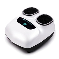 White White LEK 220V Shiatsu Foot Massage Machine Household Roller Airbag Electric Full Foot Massager Parents Foot Massager And Heater