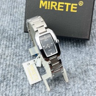 Jam Tangan Wanita Mewah Mirete M302 Quartz Elegan Casual Formal Waterproof