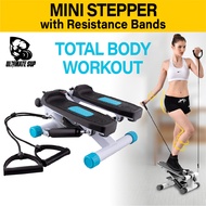 Ultimate Sup, Mini Stepper With Resistance Bands, Stepper Exercise, Workout Equipment, Gym Equipment