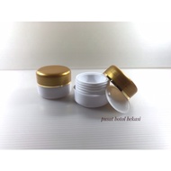 Pot cream 12.5 grams old gold white