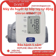 Máy đo huyết áp bắp tay tự động Omron HEM7120-Chính hãng-sử dụng công nghệ Intellisense