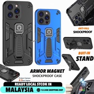HONOR X8B /X7C /X7B /X7 /X6B /X5B PLUS ARMOR MAGNET STAND BACK CASE