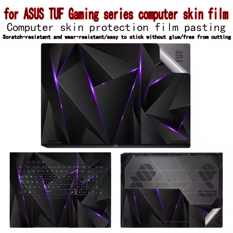 For ASUS TUF Gaming A16/F16/A14/A15 notebook skin film FA608/FX608J shell film FA401K/FA617N vinyl s