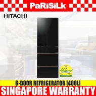 (Bulky) Hitachi R-HW530NS-XK 6-Door Refrigerator (400L)