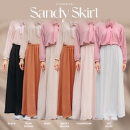 READYSTOCK HAURABELLE SANDY SKIRT (SKIRT KEMBANG/SKIRT HITAM/SKIRT PUTIH/SKIRT MUSLIMAH/SKIRT LABUH/