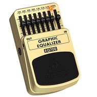Behringer EQ700 Graphic Equalizer Guitar Effects Pedal (Bundle Options)