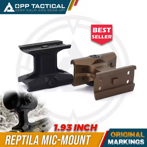 Tactical Reptila Optic Mount Red Dot Mount 1.93inch for Red Dot Sight M5/M5S/ROEMO5