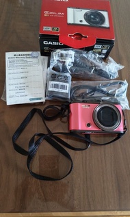 CASIO EXILIM 粉紅色數碼相機