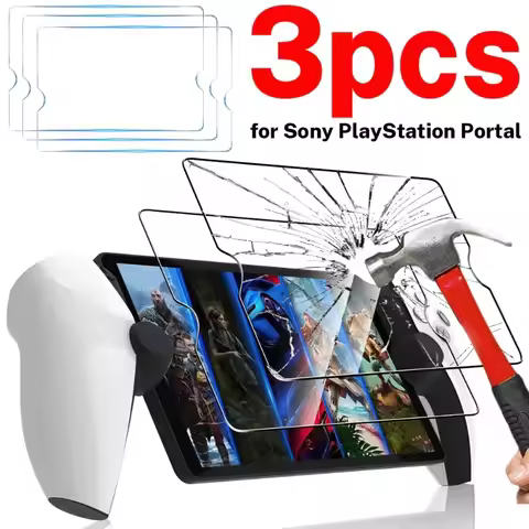 3/1PCS Tempered Glass Screen Protectors for Sony PlayStation Portal HD Transparent Protective Film f
