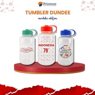 PRINTOUT Custom Dundee Tumbler 1 Liter Drinking Bottle/ August Tumbler/ August 17 Tumbler/