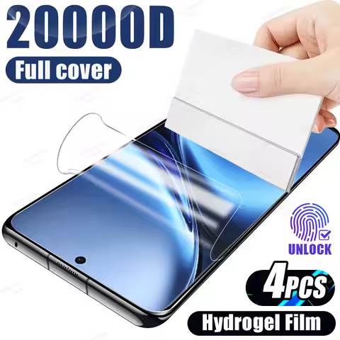 4PCS Hydrogel Film For VIVO X200 Pro Mini X100 Ultra Screen Protector For VIVO X90 X80 X70 X60 V23 V