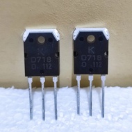 Transistor d 718 original