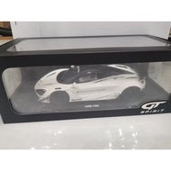 GT Spirit 1/18 McLaren 720S LBWK LB White Wide Body Resin Car Model, with Acrylic Display Box, Only 
