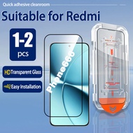 1-2Pcs Clear Tempered Glass for Redmi Turbo 5 Max 4 Pro 3 Redmi Note 14 13 12 Pro 5G 15C 5G 14C 13C 