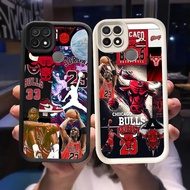 Q-4 Basketball Logo Case for Realme C21Y OPPO A35 A15S C20A C12 C20 C15 C25Y C21 A15 C25S C25