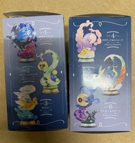 rement re-ment 雷伊布 耿鬼 figure扭蛋 寶可夢 Pokemon fit 比卡超，小火龍，風速狗，巴他蝶，水伊貝，急凍鳥，三頭地鼠, 基拉祈,正電拍拍，魔牆人偶，百合根娃娃，小刺蛋