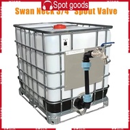 WIN IBC Tank Accessories IBC Gooseneck Outlet Tap for Rainwater Tank Water Barrels