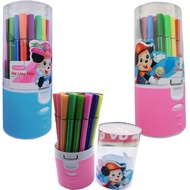 GSTAR BRAND COLOR PEN IN HIGH QUALITY PLASTIC BOX (12M, 18M, 24M) FRESH AND NON-TOXIC COLORS FOR KID