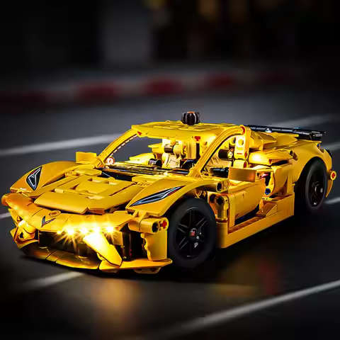 LED Lighting Set Suitable for LEGO Technic Chevrolet Corvette Stingray 42205 Building Blocks