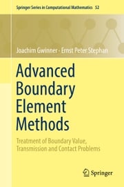 Advanced Boundary Element Methods Joachim Gwinner