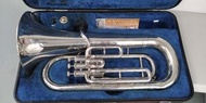 超覩聲 Yamaha YEP-201 的鍍銀版 EP100S Euphonium 上低音號- Made in Japan (師傅做好維修保養清潔 )