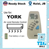 Universal Aircond Remote Control DAIKIN/YORK/ACSON With 2 Batteries