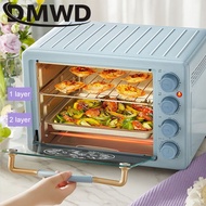 DMWD 20L Electric Bakery Oven Multifunction Pizza Doughnut Cake Biscuits Baking Machine BBQ Grill Heater Timer Bread Toaster EU