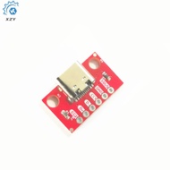 TYPE-C Female Test Board USB3.1 16P to 2.54 High Current Power Adapter Board Module