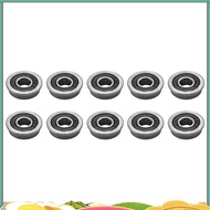 lenachristy 10Pcs F695- Bearing 5X13X4mm Flanged Miniature Deep Groove  F695RS for VORON  2/3 3D Pri