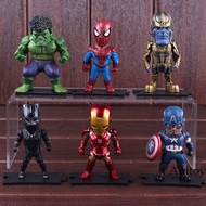 Marvel Action Figure Avengers Captian America Thor Hulk Iron Man Spiderman Thanos Black Panther Figu